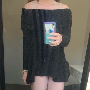 Free people off the shoulder sweater